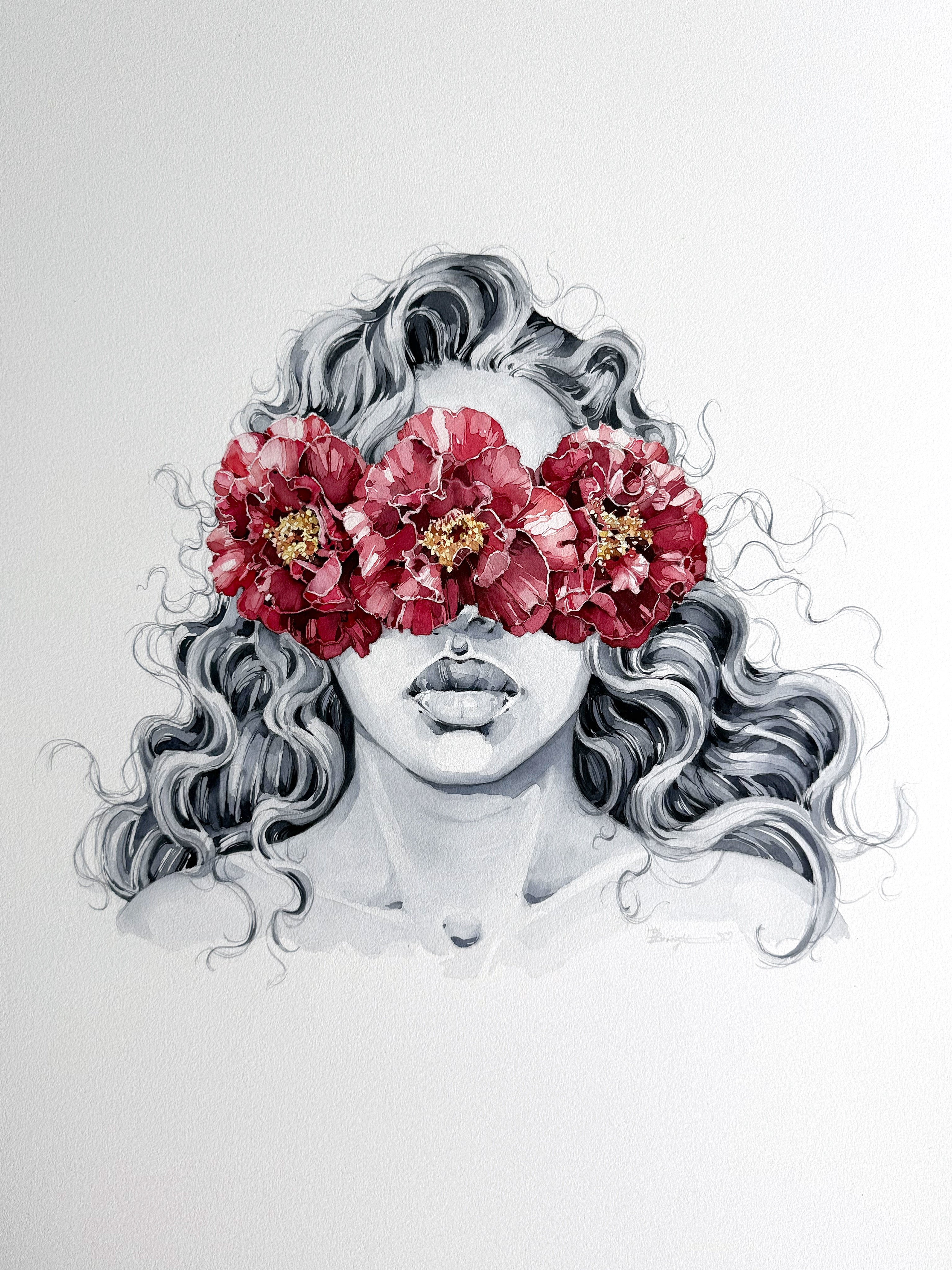 Camellia blindfolded