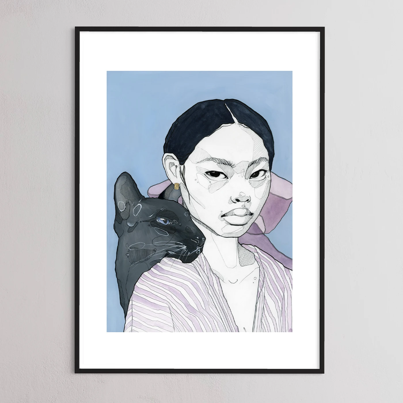 Oriental cat love - Polina Bright