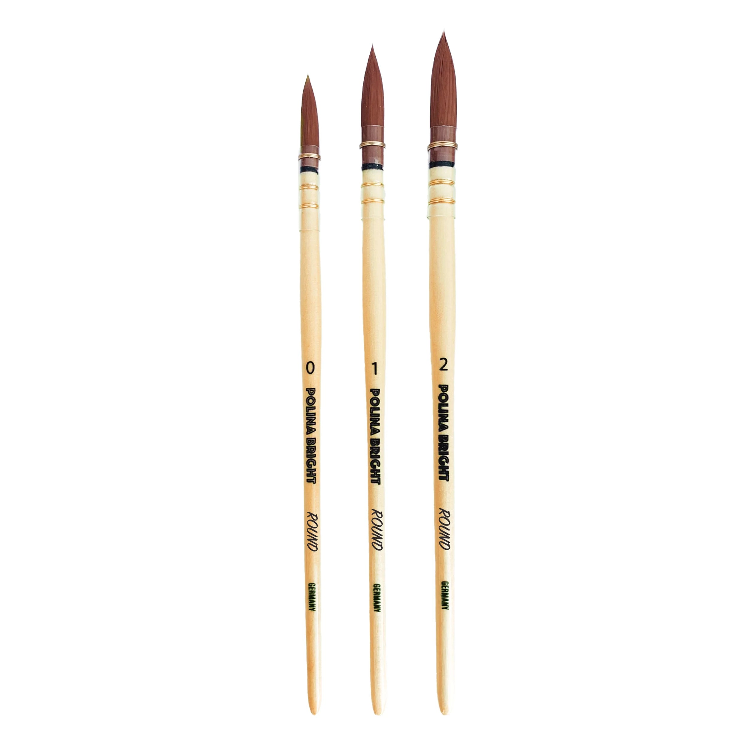 Round brushes - Set of 3