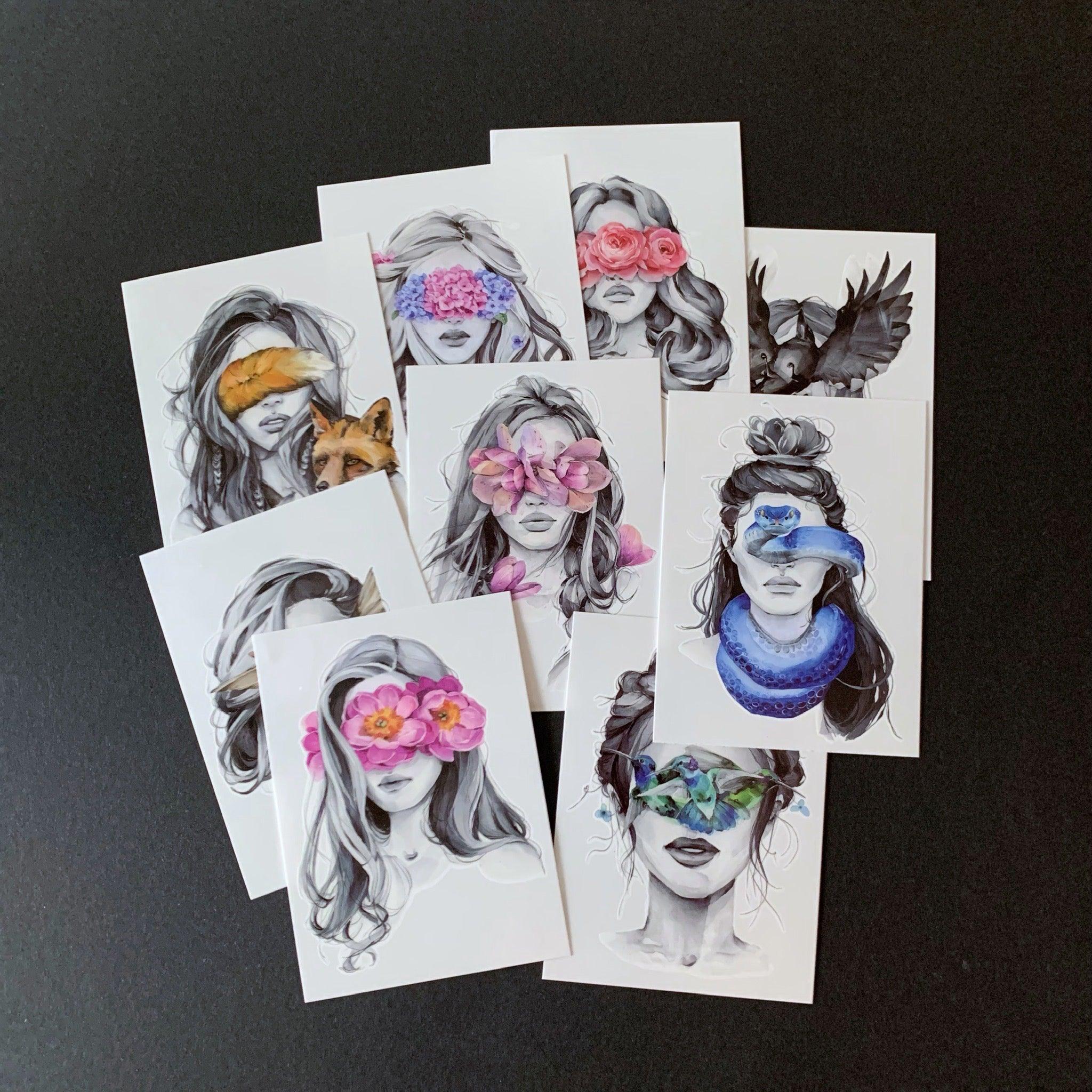 Temporary tattoos - Polina Bright