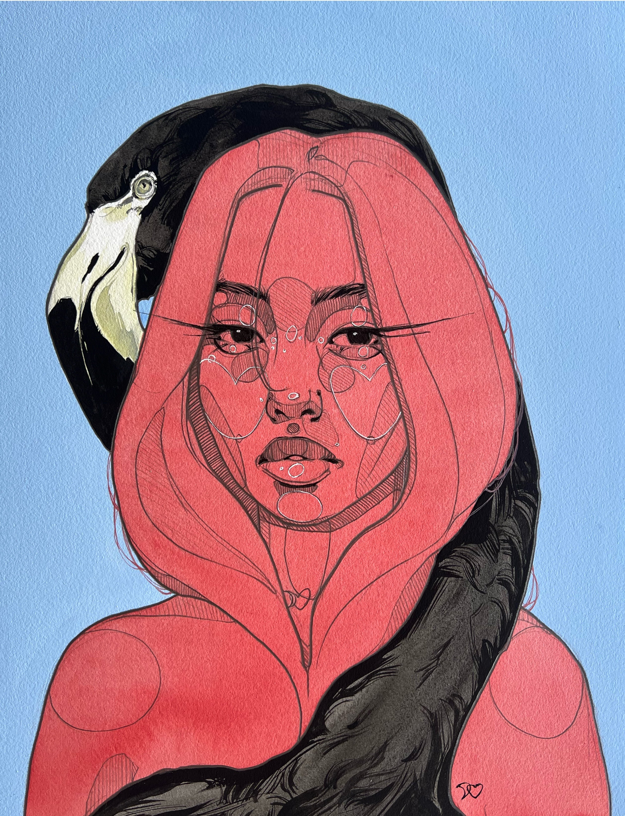 Black Flamingo