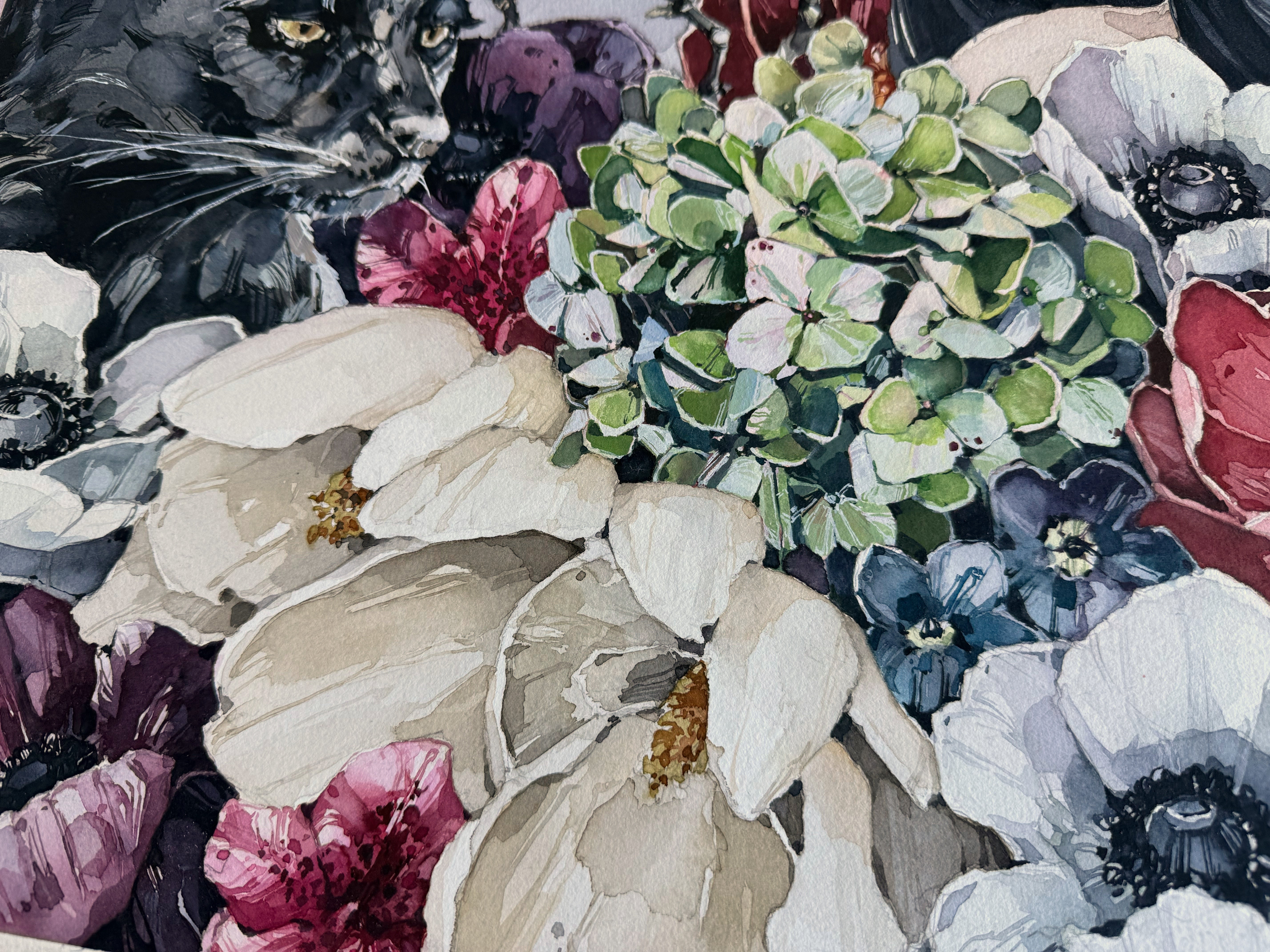 Silent garden: gathering storm