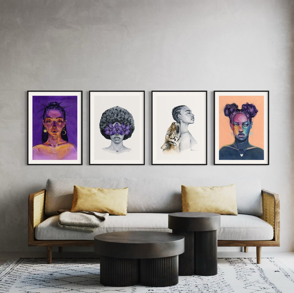 Set of 4 prints (any)