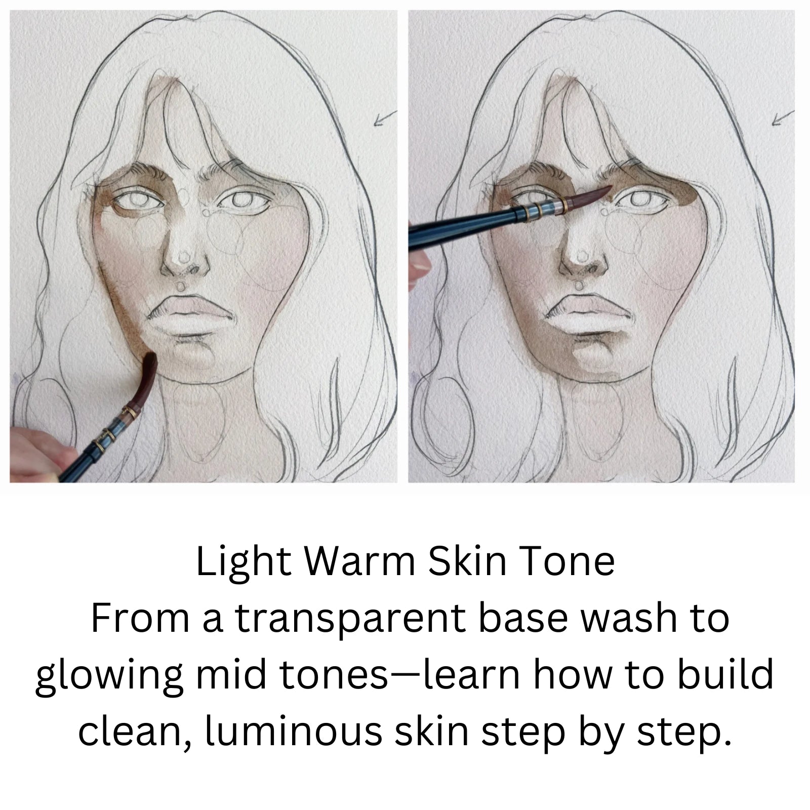 Mastering Skin Tones in Watercolor - eBook