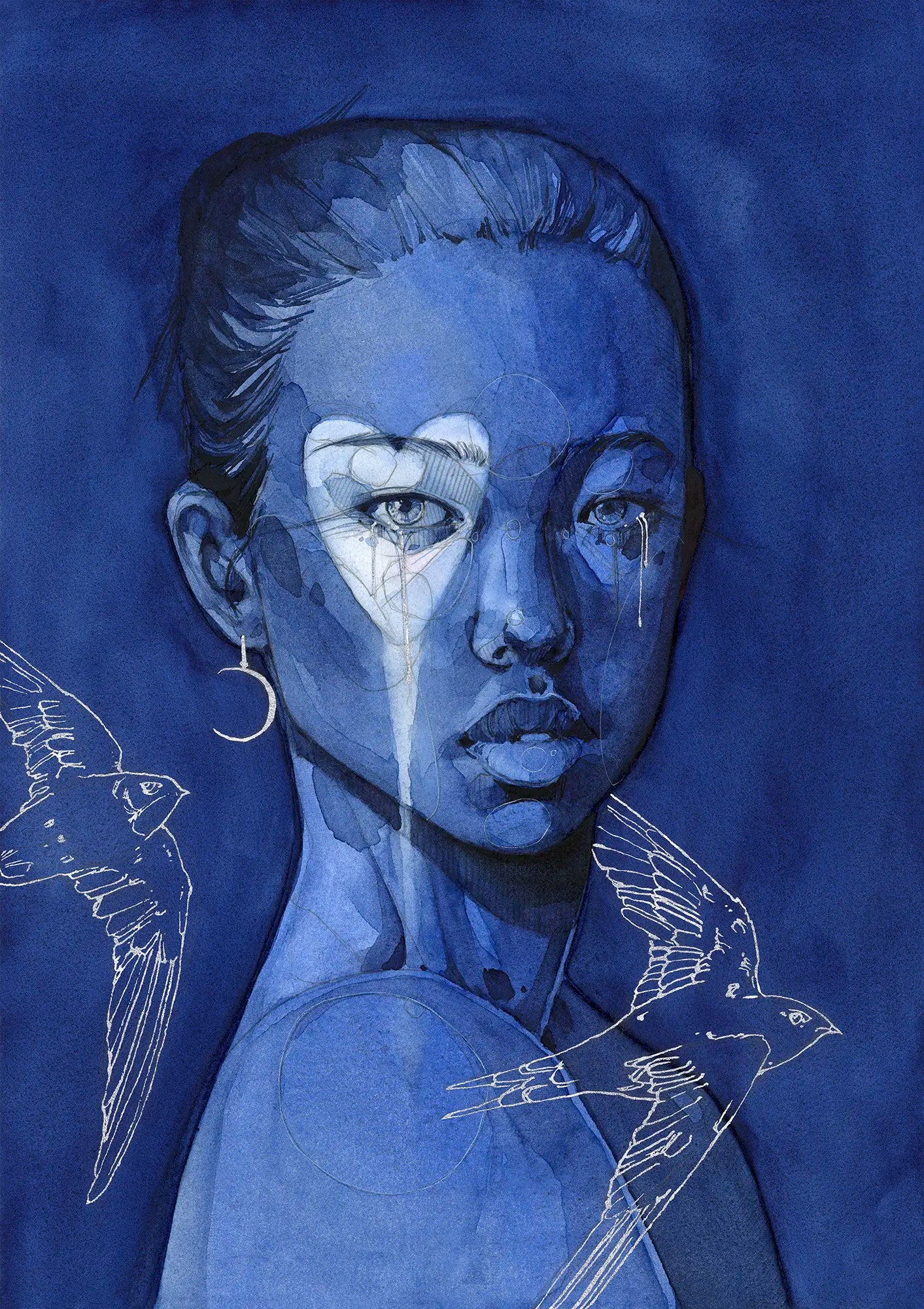 Stargazers work by Polina Bright