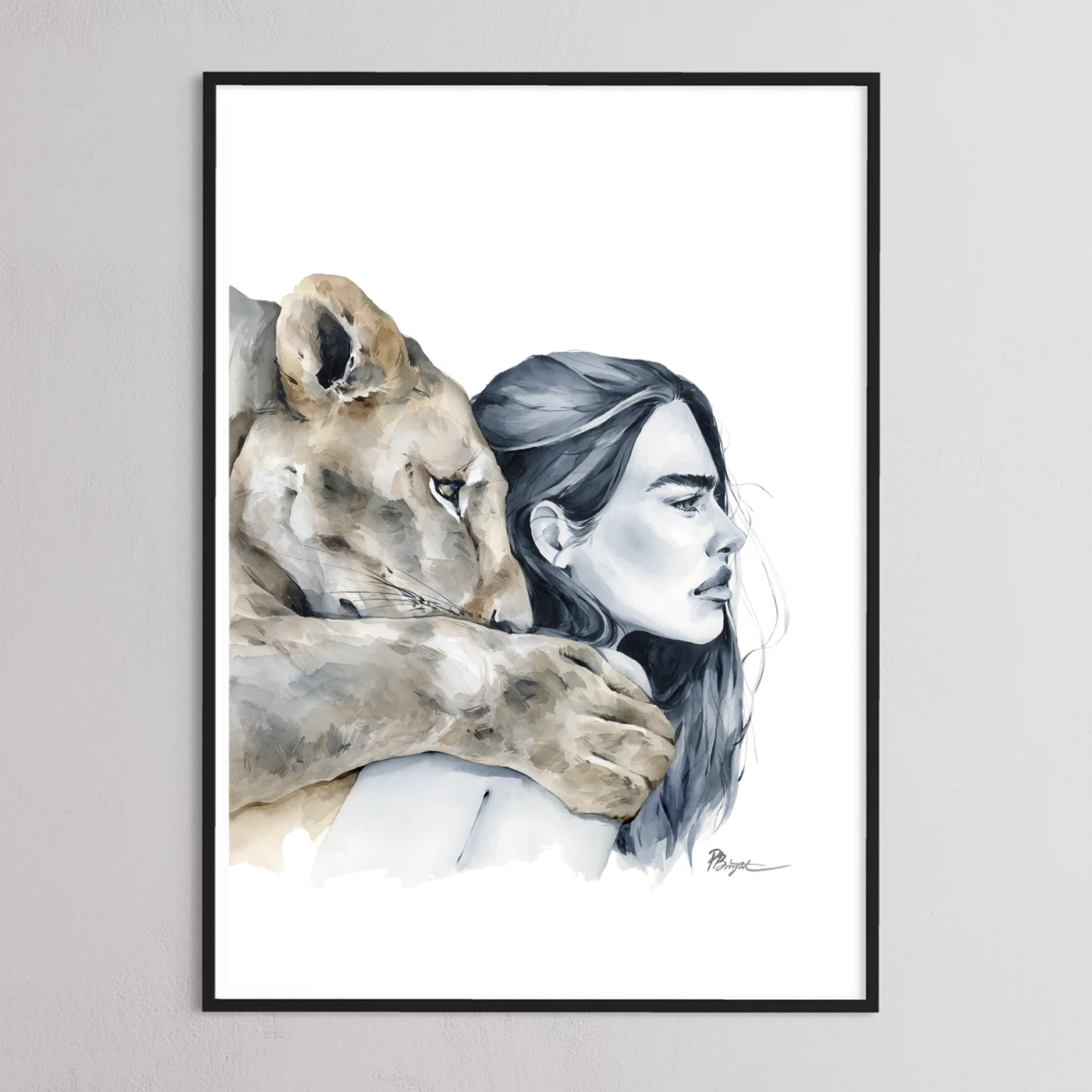 I got you print by Polina Bright