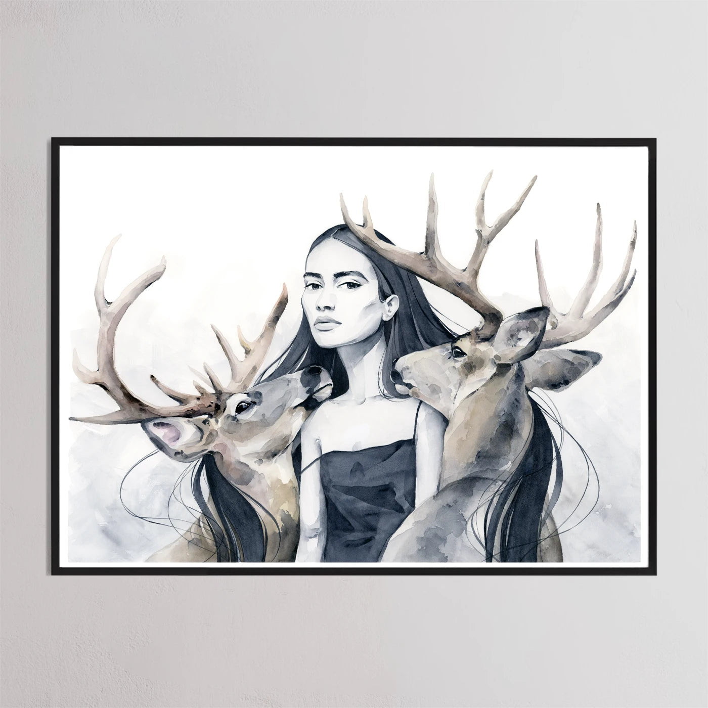 Love's Embrace print by Polina Bright
