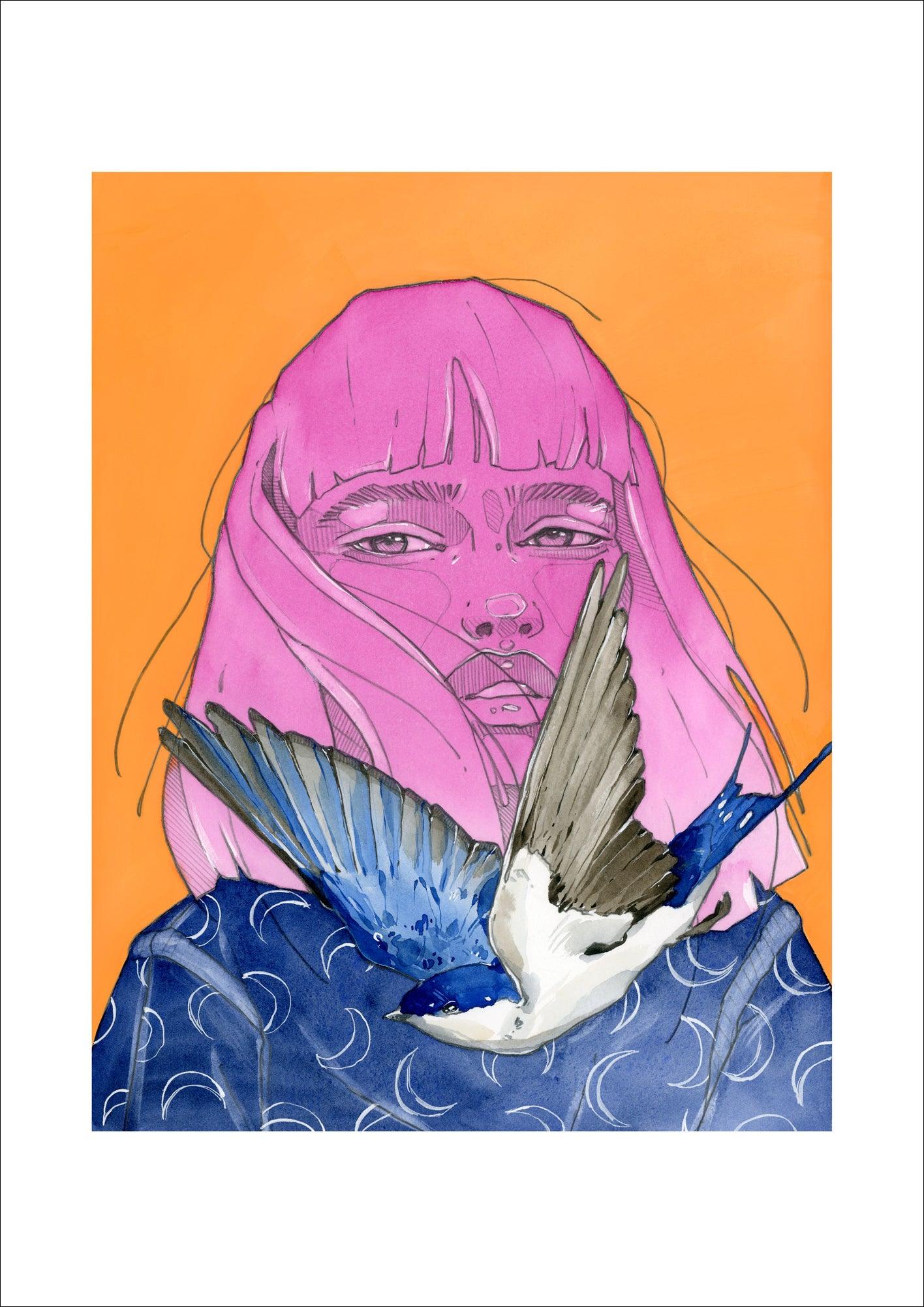 Barn Swallow - Polina Bright
