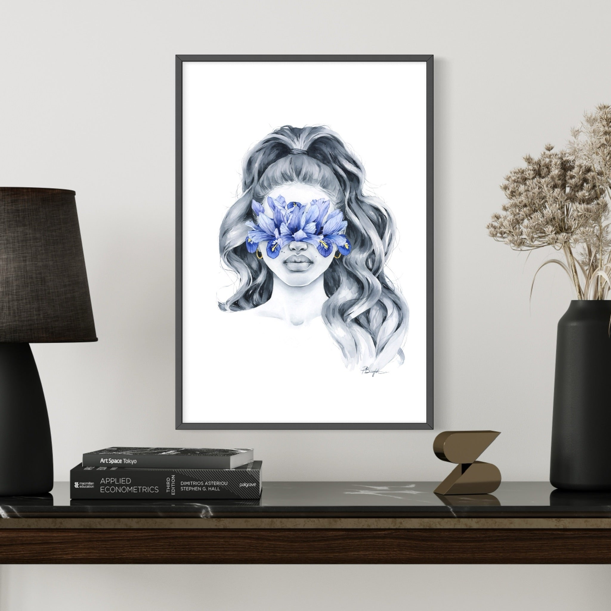 Harmony iris blindfolded - original painting