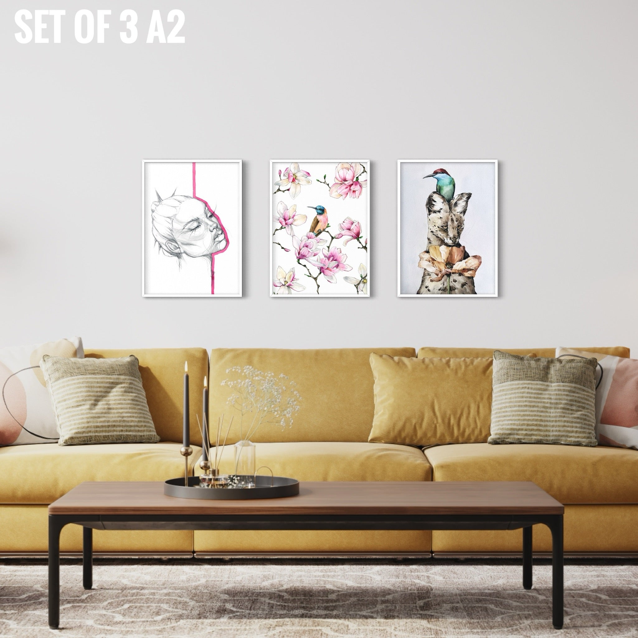 Set of 3 prints (any)